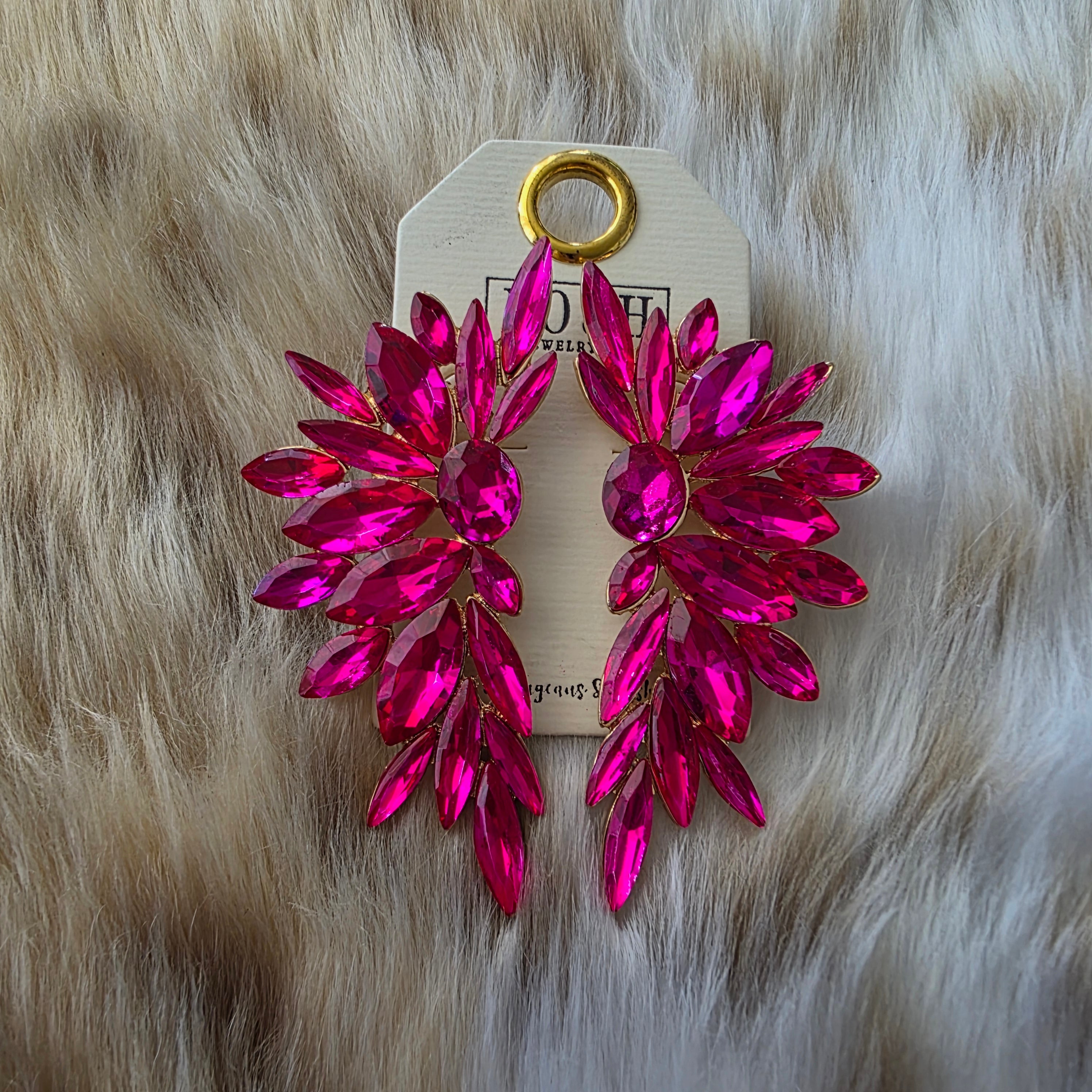 Stella Earrings Earrings Pink Panache Pink