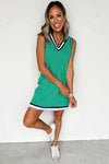 Varsity Dress Vintage Vibes Boutique