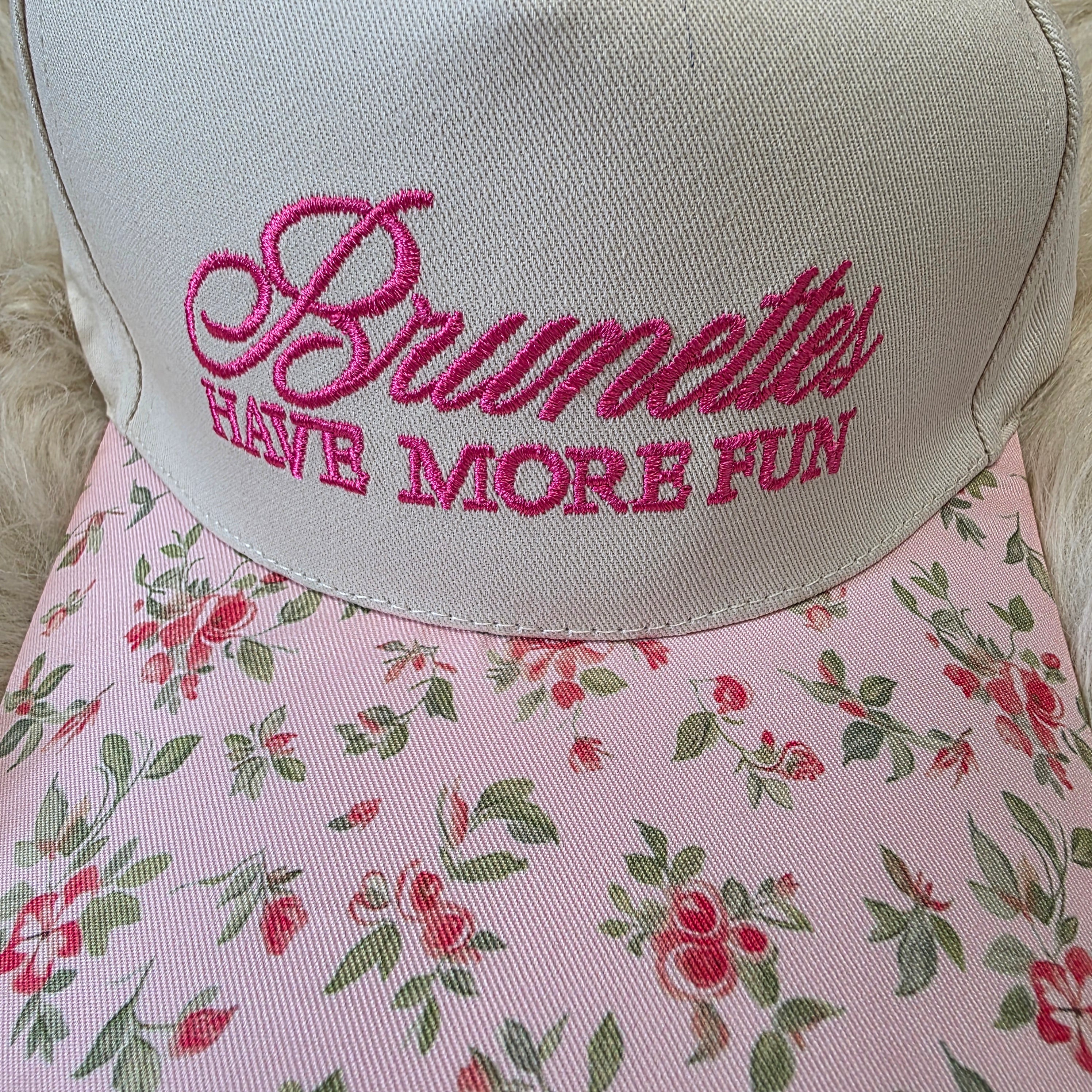 Have More Fun Hat Baseball hat Zenana