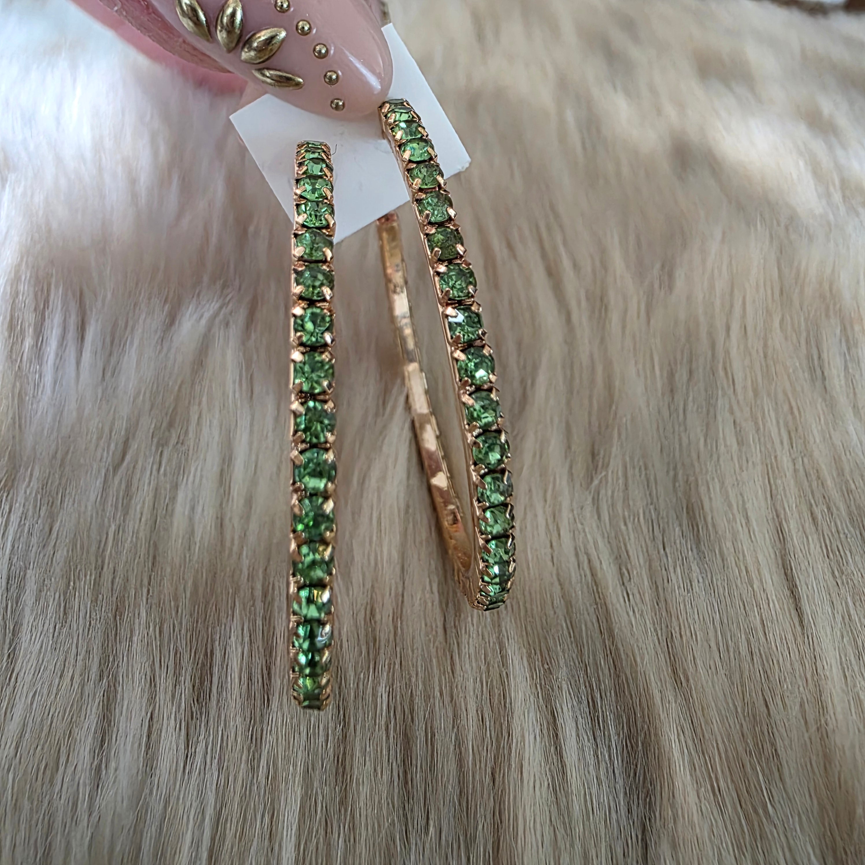 Lucky Charm Hoops Earrings Vintage Vibes Boutique