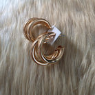 Triple Threat Hoops Earrings Vintage Vibes Boutique