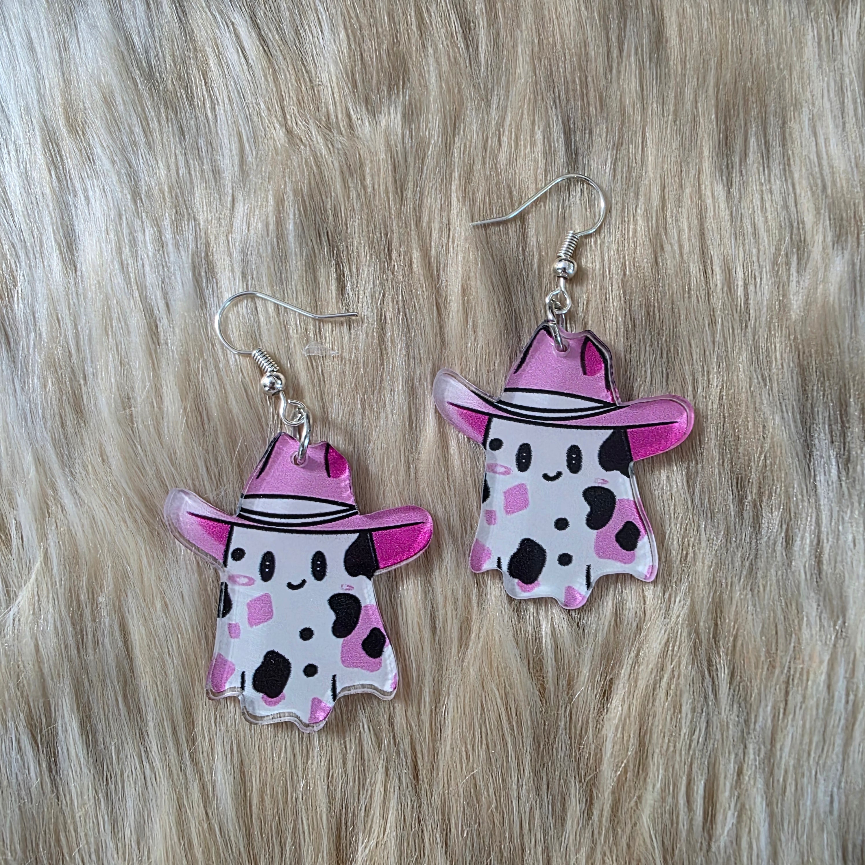 Giddy Up, Boo Earrings Novelty Earrings Vintage Vibes Boutique