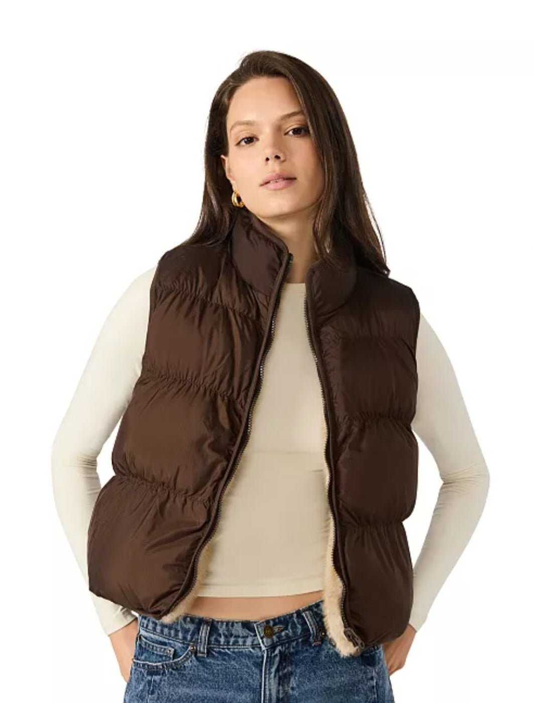 Brady Reversible Vest Steve Madden