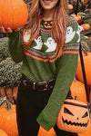 Spooky Season Sweater Vintage Vibes Boutique