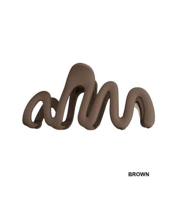 Squiggle Hair Clip Zenana