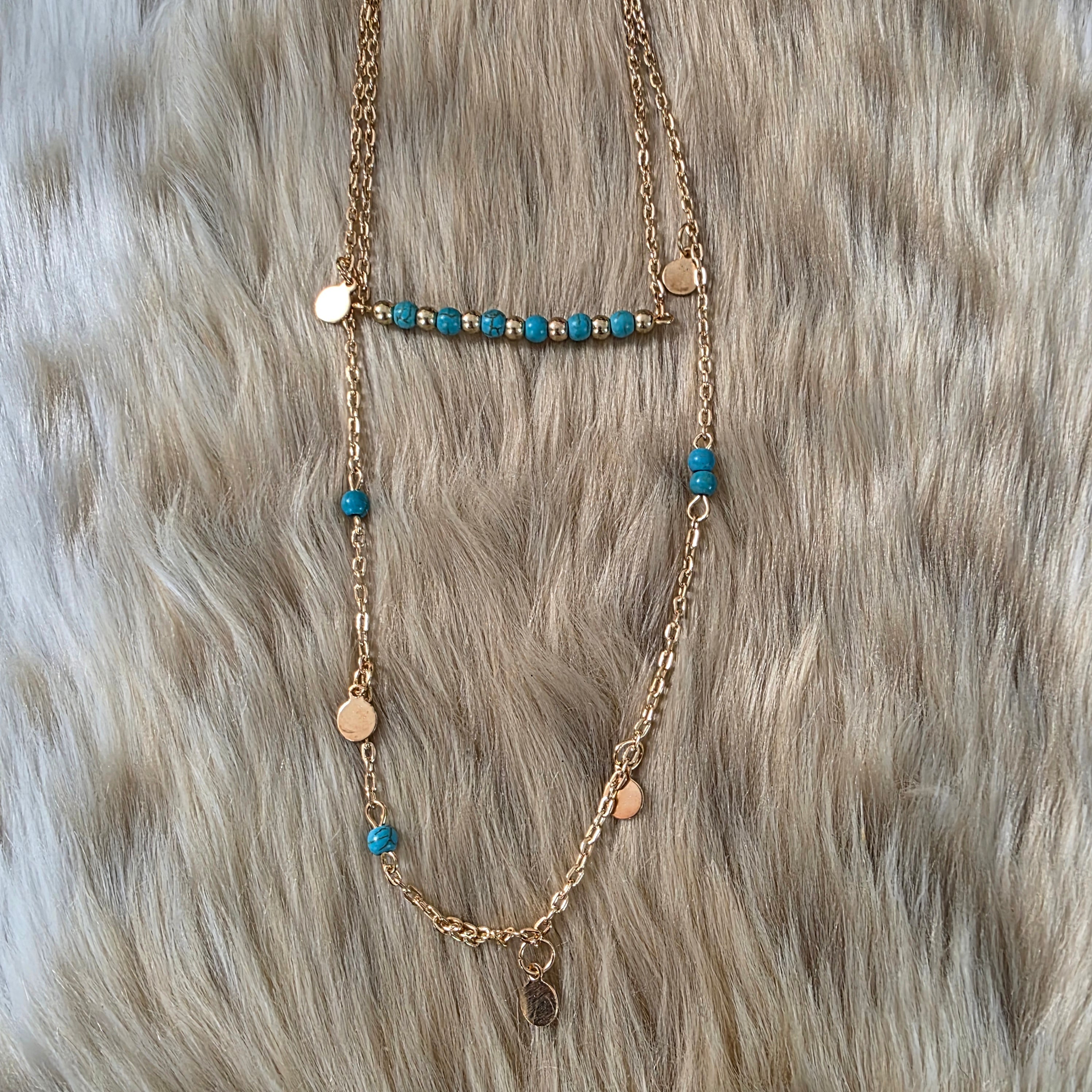 Desert Darling Layered Necklace Necklace Vintage Vibes Boutique