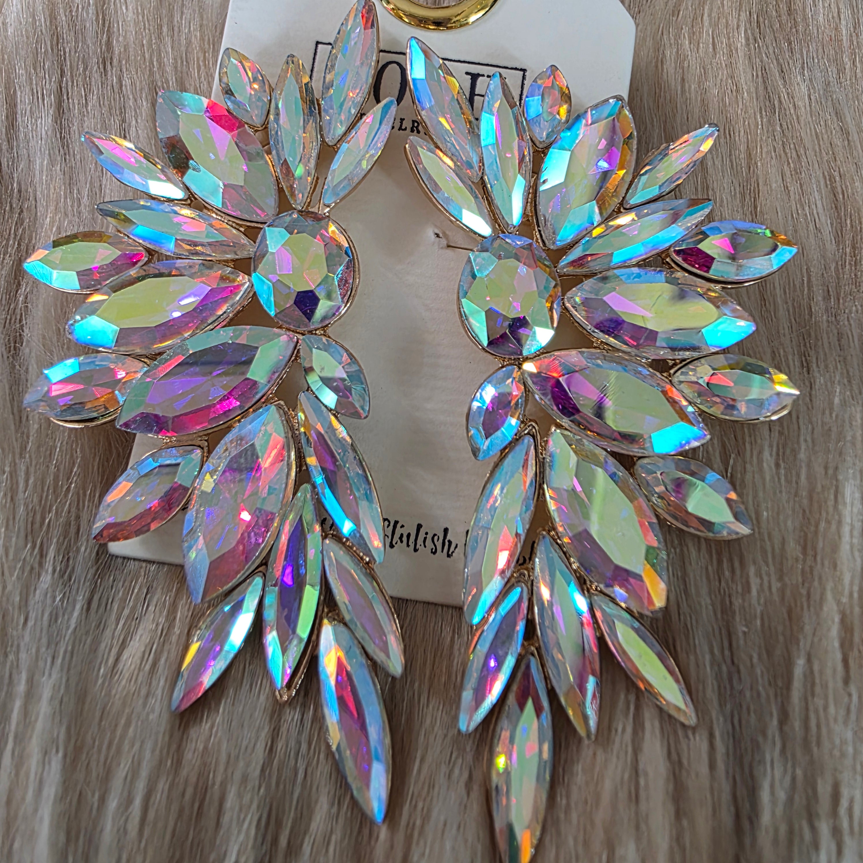 Stella Earrings Earrings Pink Panache