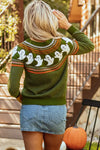 Spooky Season Sweater Vintage Vibes Boutique