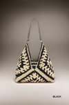 Woven Bucket Bag Zenana Black