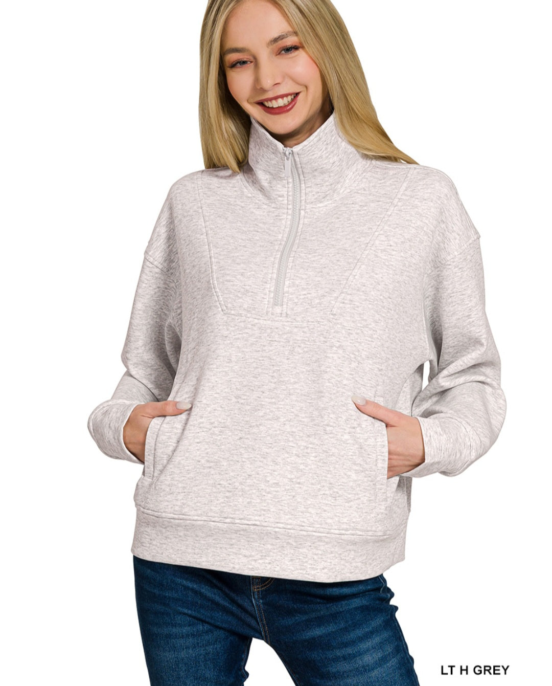 Ally Pullover Sweatshirt Zenana