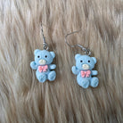 Teddy Bear Earrings Novelty Earrings Vintage Vibes Boutique