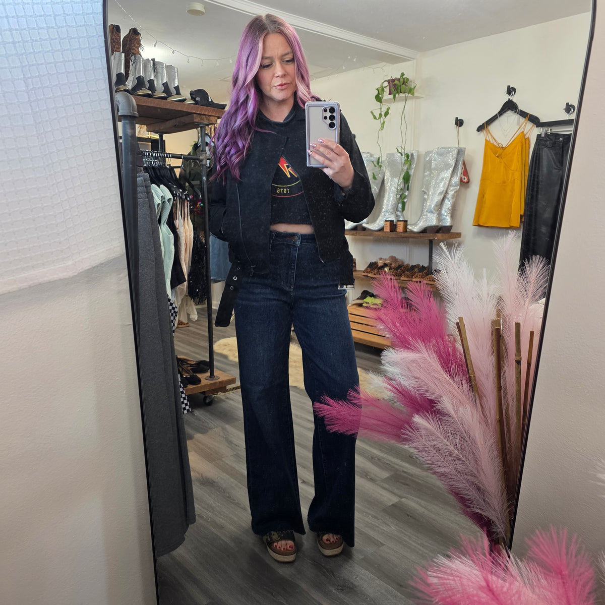 Nightshift Utility Jacket Jacket Vintage Vibes Boutique