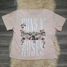 Pink Guns N Rose Tee Band Tee Vintage Vibes Boutique