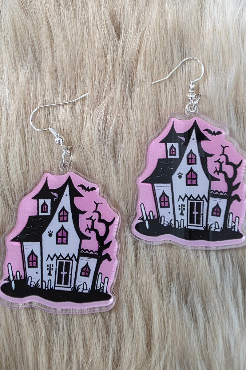 Haunted on the Hill Earrings Novelty Earrings Vintage Vibes Boutique
