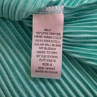 Sea Glass Pleated Dress Mini Dress She + Sky