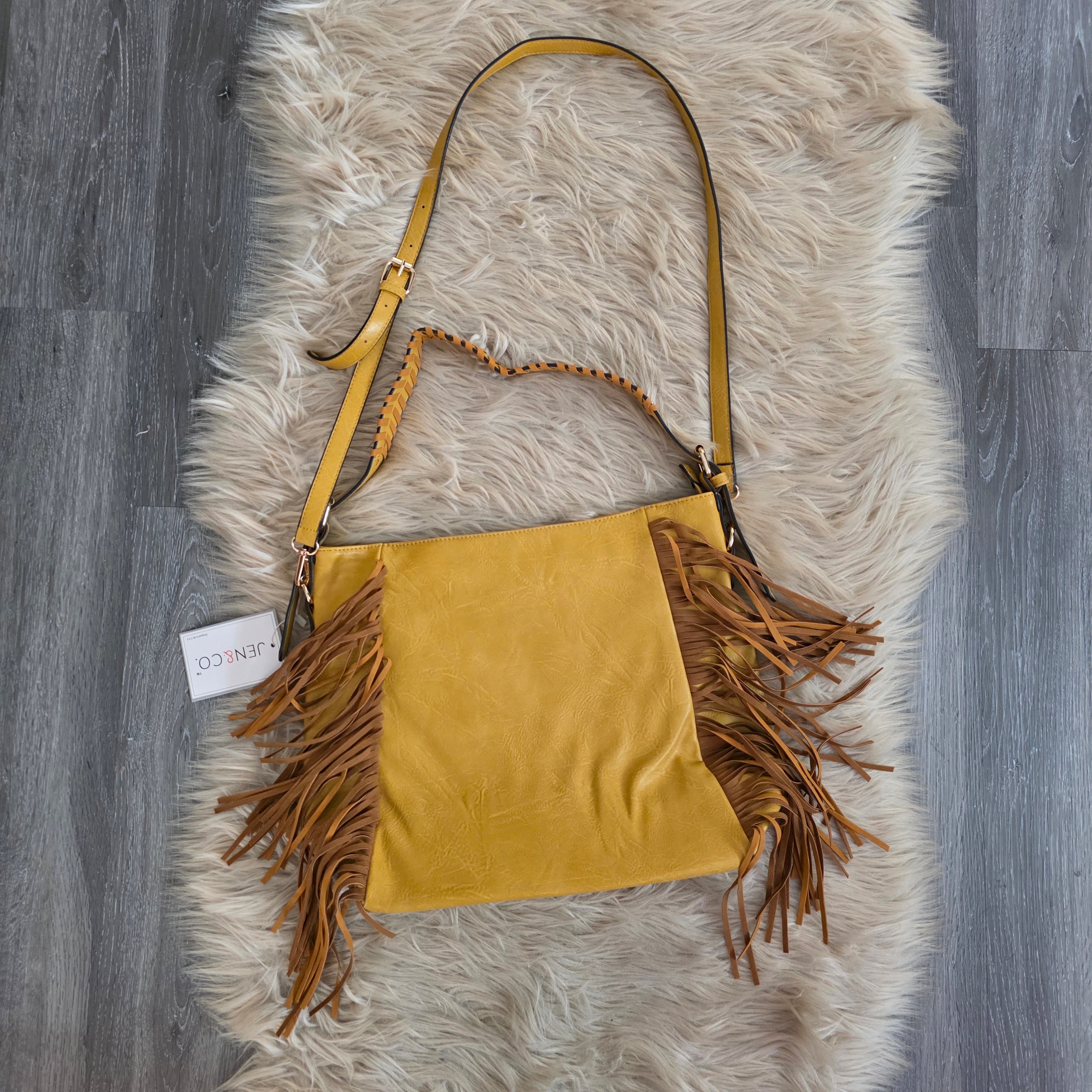 Gold Rush Tote Shoulder Bag Jen & Co.