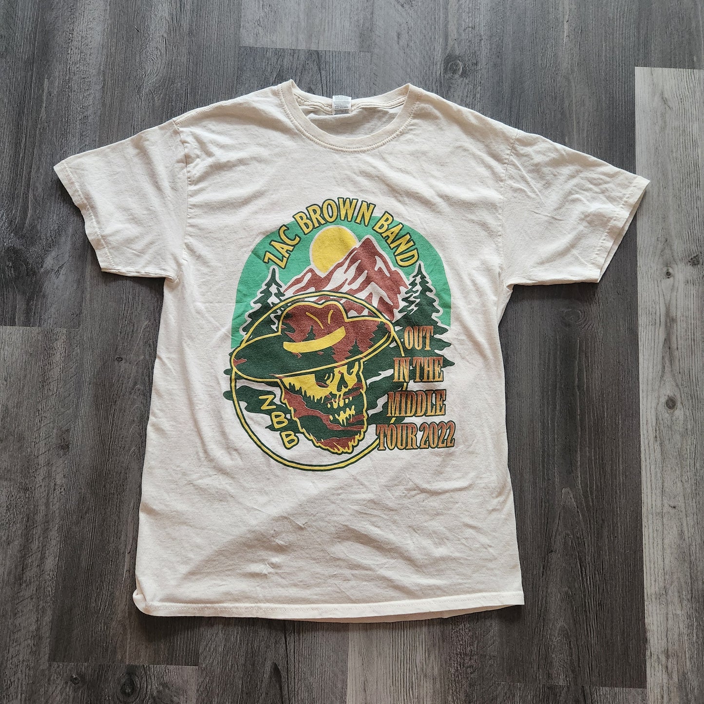 ZBB 2022 Tour Tee Vintage Vibes Boutique