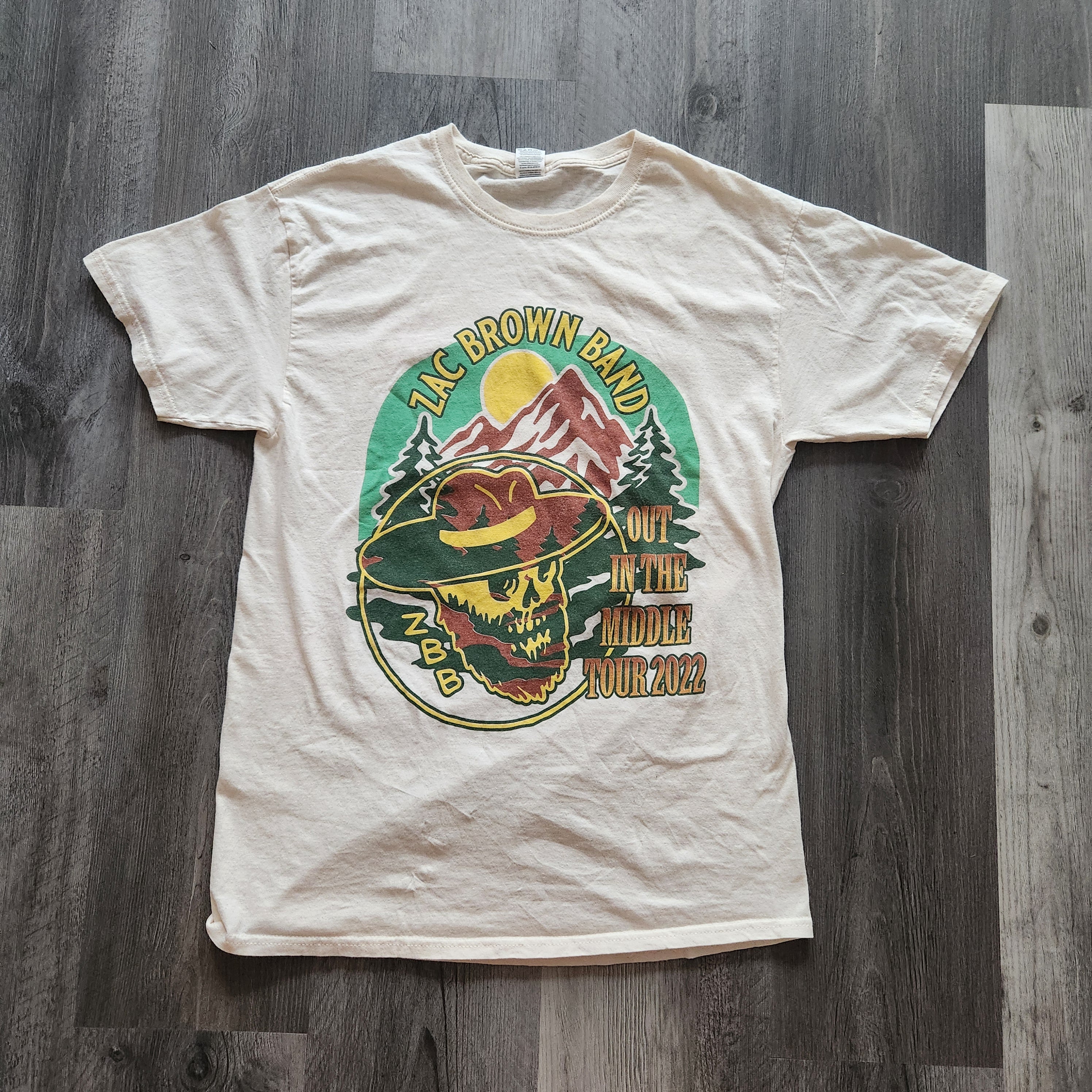 ZBB 2022 Tour Tee Band Tee Vintage Vibes Boutique
