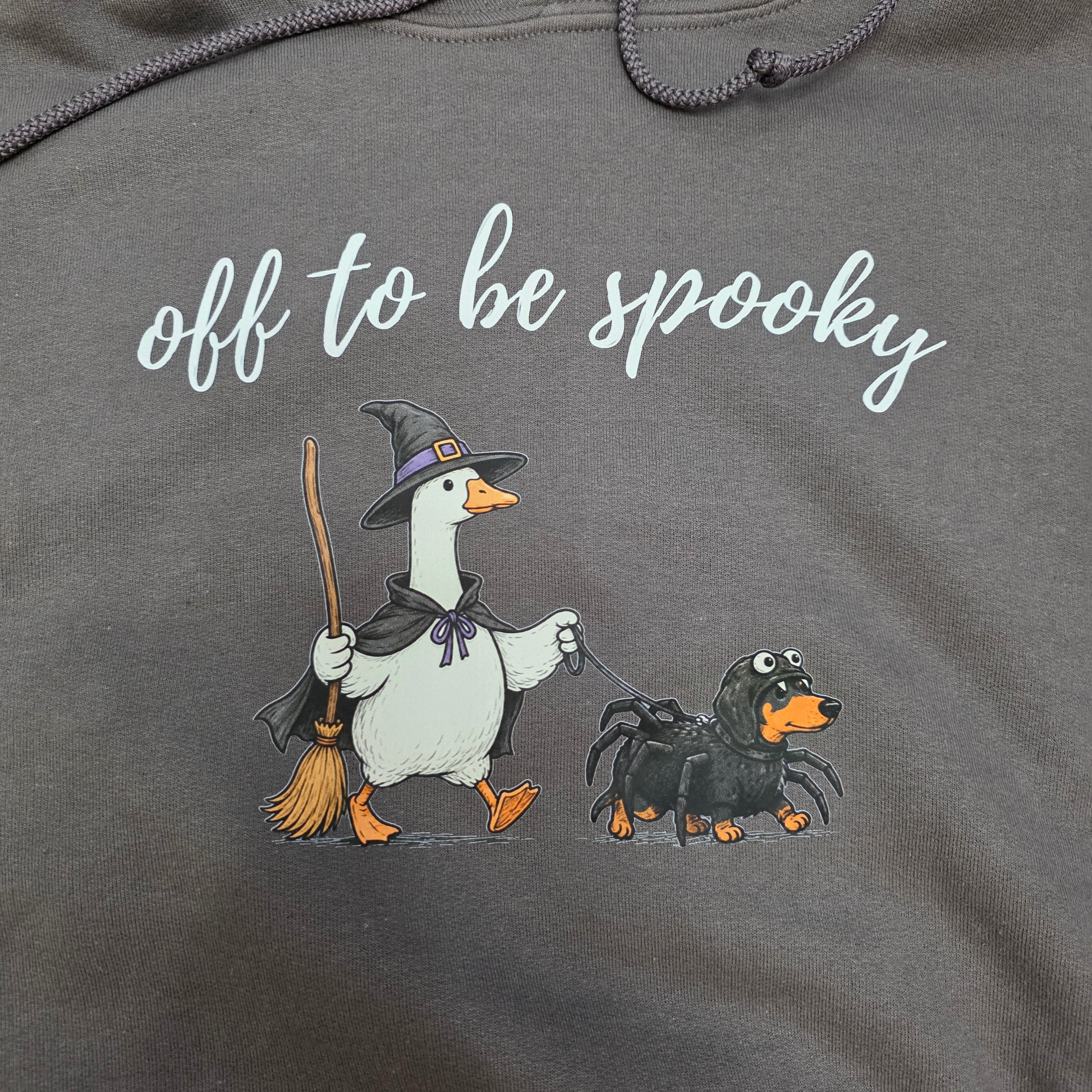 Off To Be Spooky Hoodie Graphic Tee Knox & Nell