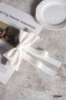 Hair Bow Zenana Cream