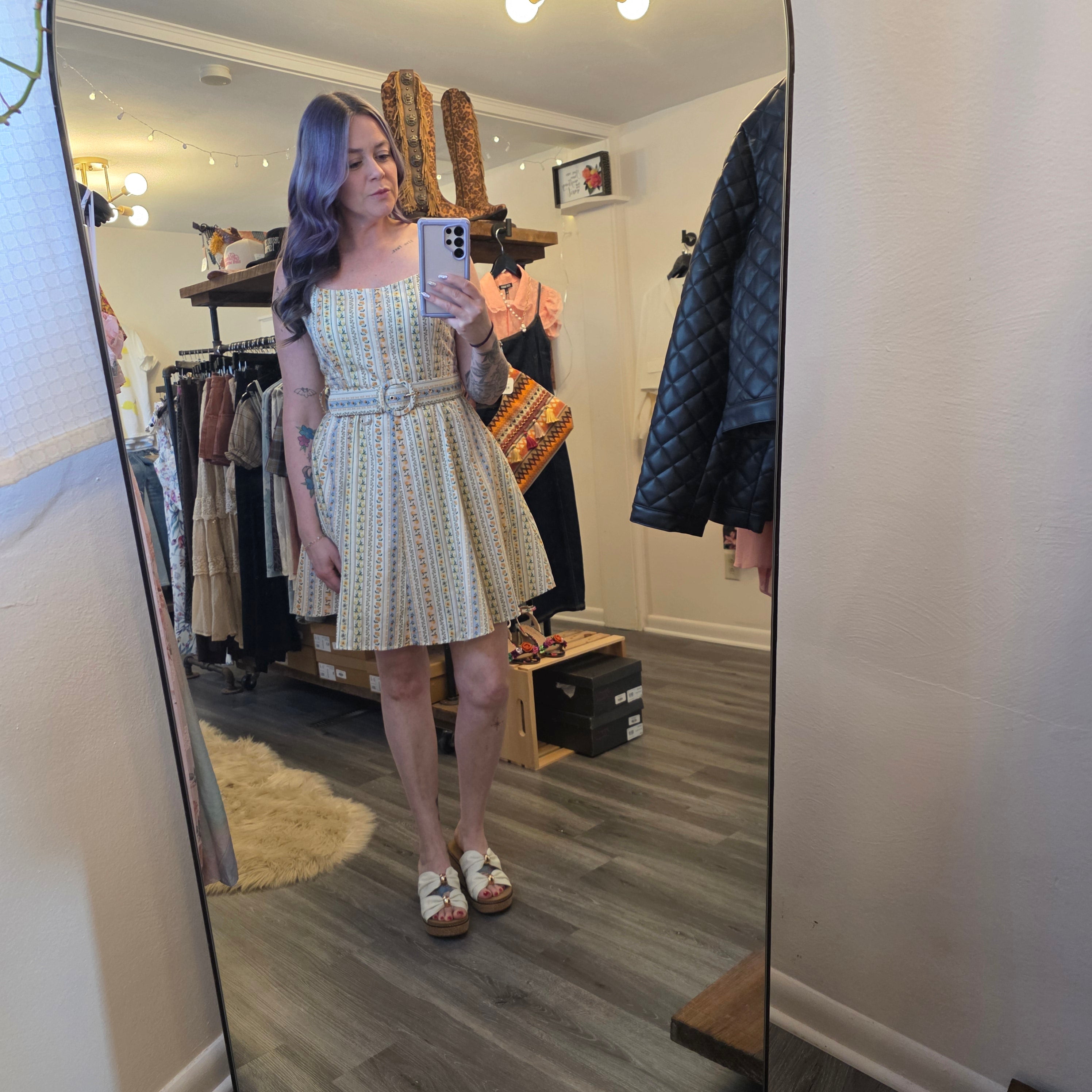 Clementine Coast Dress Mini Dress Hem & Thread