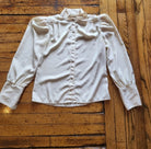 Puff Sleeve Button Down Vintage Vibes Boutique