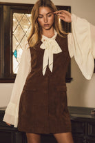 Brownstone Corduroy Dress Mini Dress Oddi