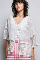 Lace & Daydreams Kimono Sweater POL