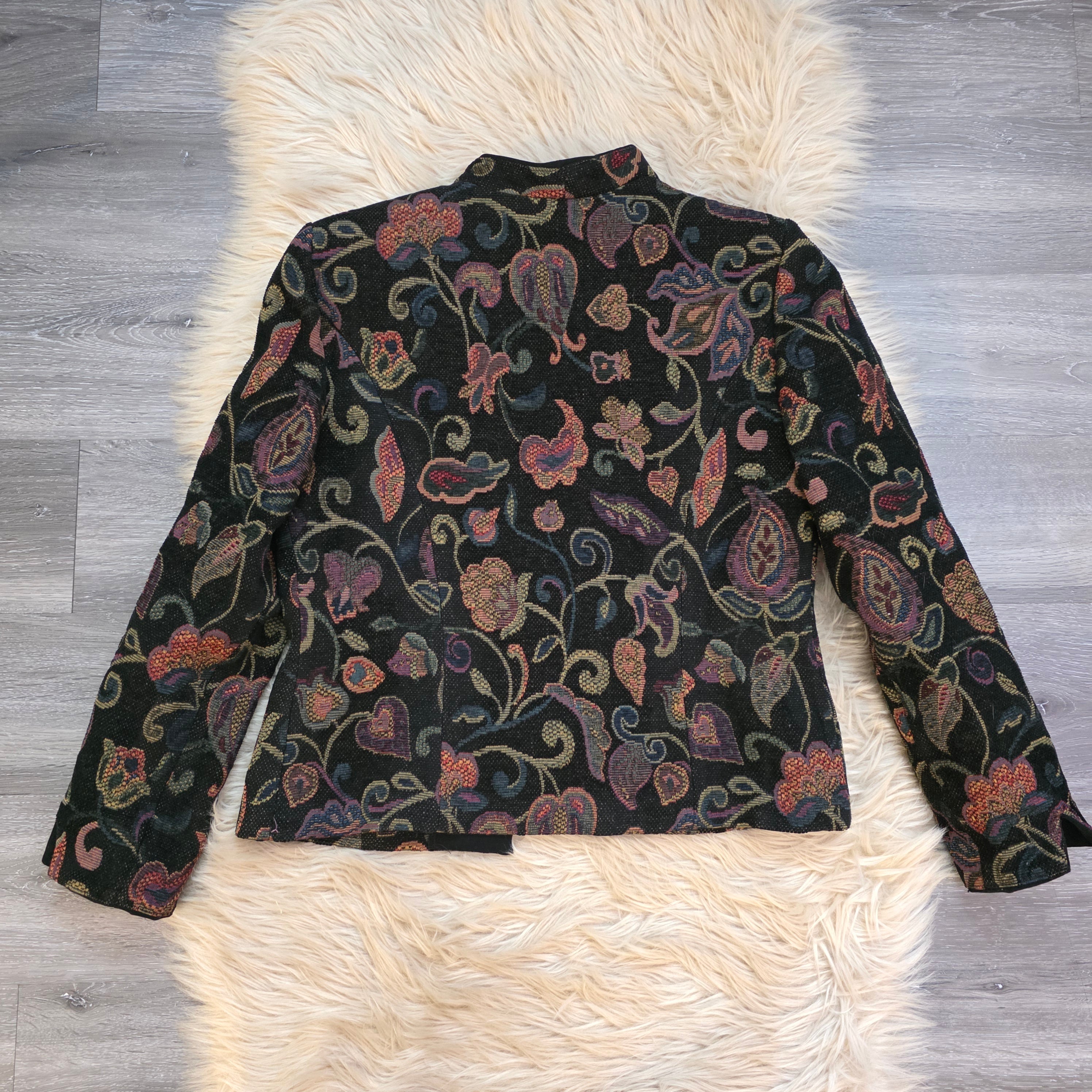 Jessica Howard Jacquard Jacket Vintage Jacket Vintage Vibes Boutique