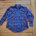 Plains Western Wear Vintage Pearl Snap Button Down  Vintage Vibes 607   