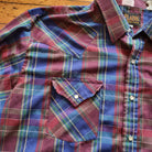 Plains Western Wear Vintage Pearl Snap Button Down  Vintage Vibes 607   