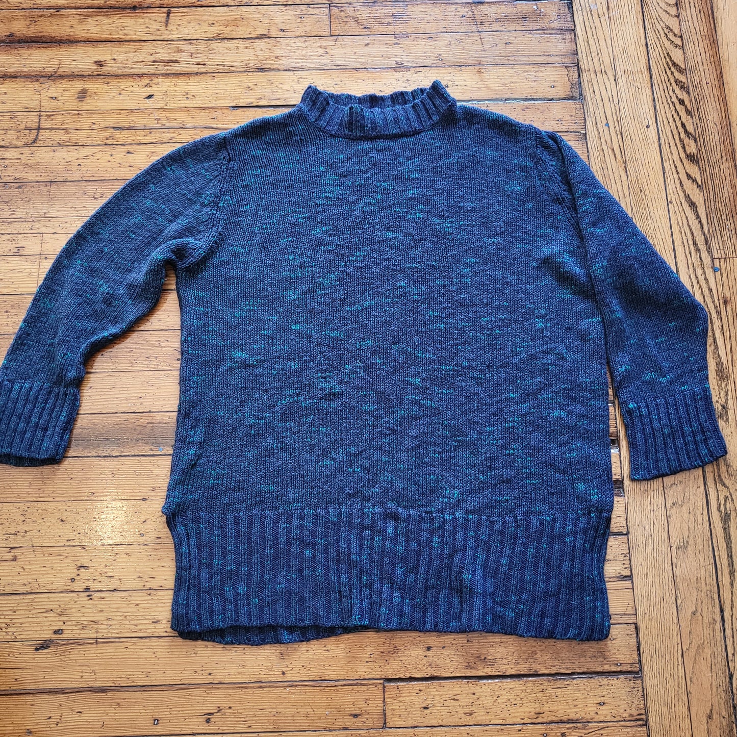 Stefano Basics Vintage Turtleneck Knit Sweater Blue and Green Size 3X/4X  Vintage Vibes Boutique   