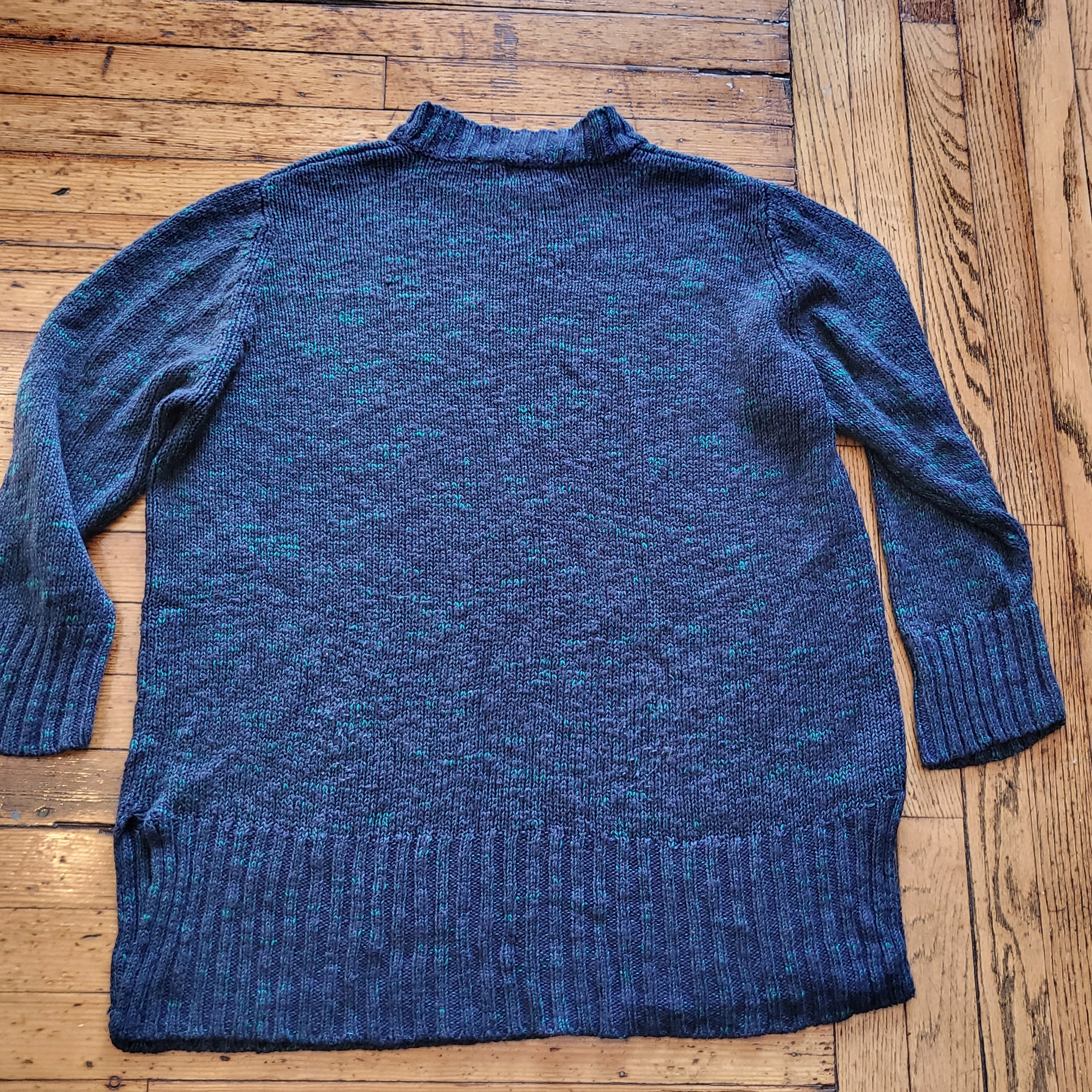 Stefano Basics Vintage Turtleneck Knit Sweater Blue and Green Size 3X/4X  Vintage Vibes Boutique   