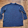 Stefano Basics Vintage Turtleneck Knit Sweater Blue and Green Size 3X/4X