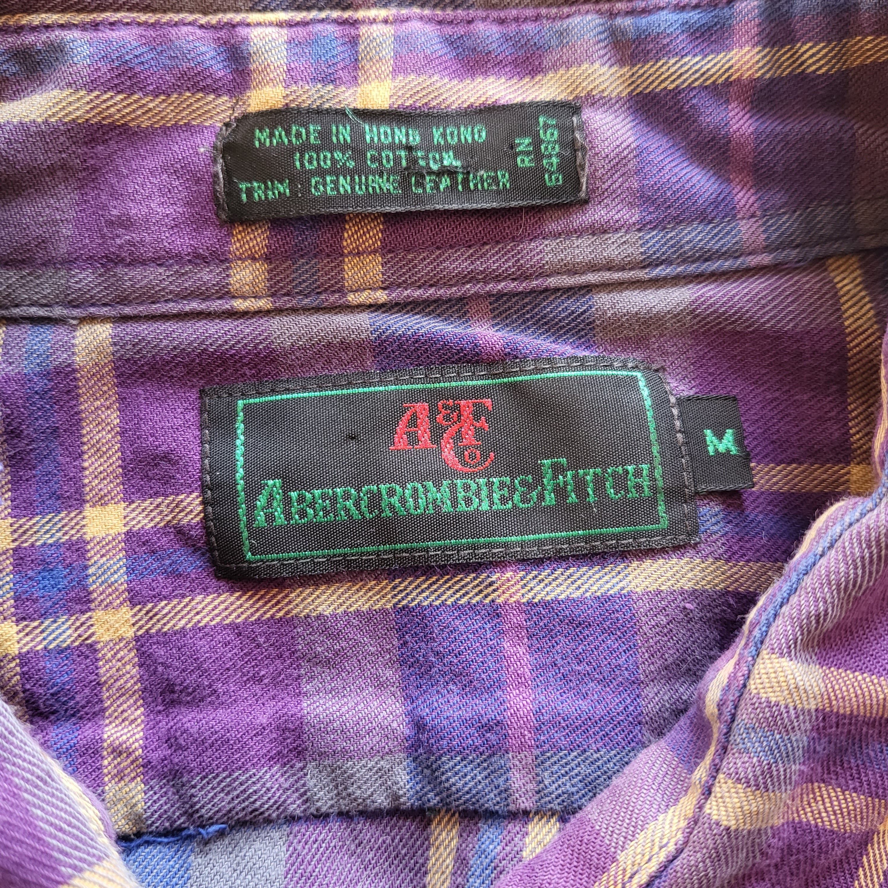Abercrombie & Fitch 1980s Flannel