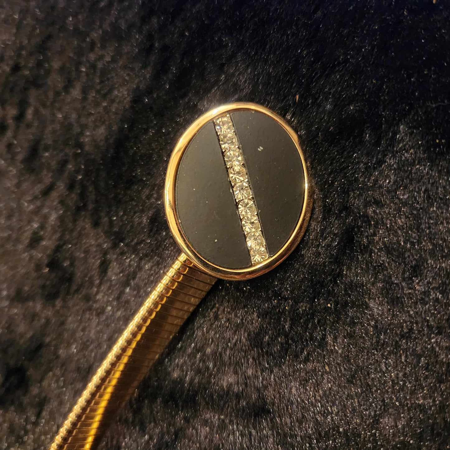 Parklane Gold Elastic Belt  Vintage Vibes 607   