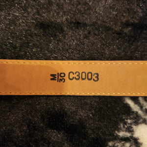 90s Brighton Black Golf Belt