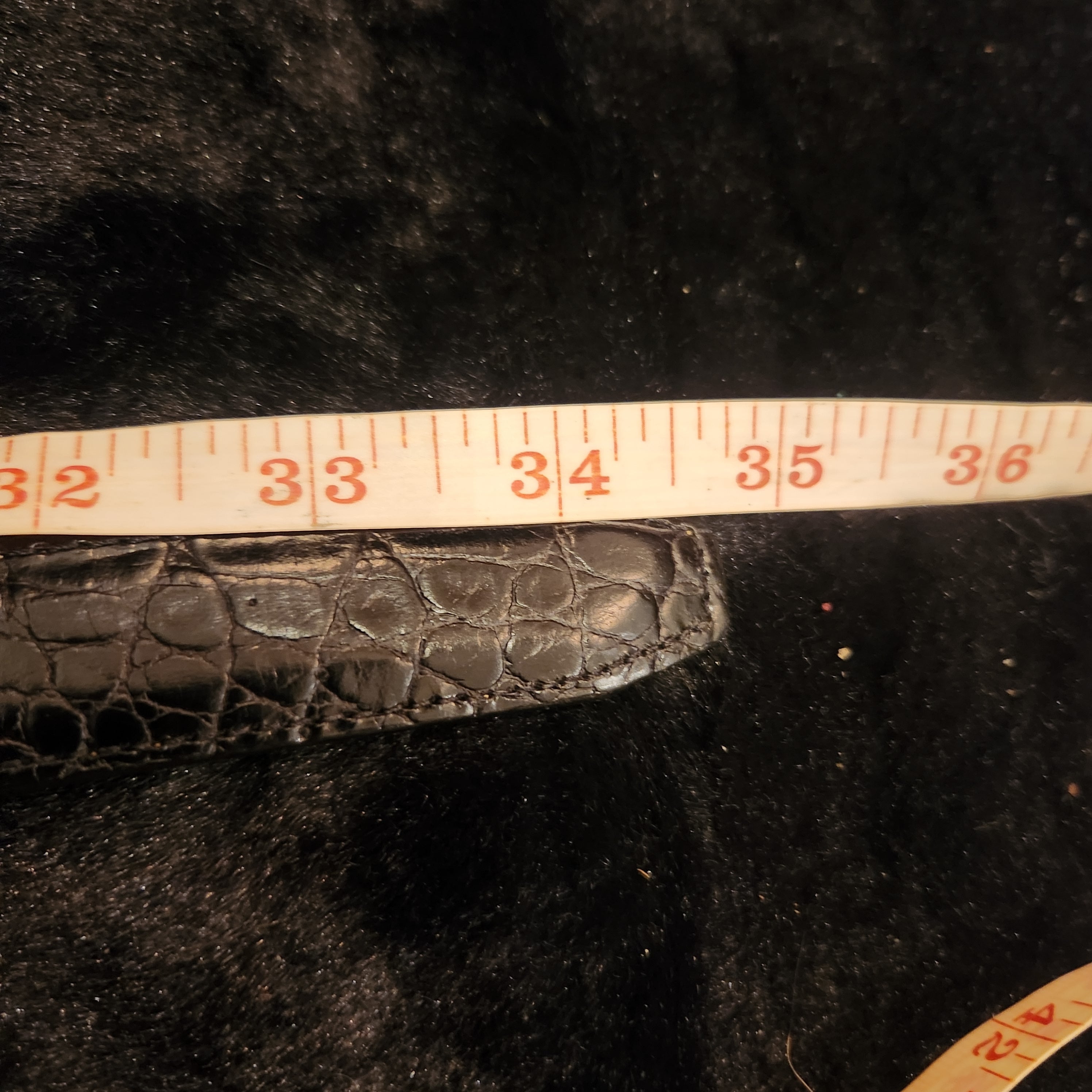 90s Brighton Black Golf Belt