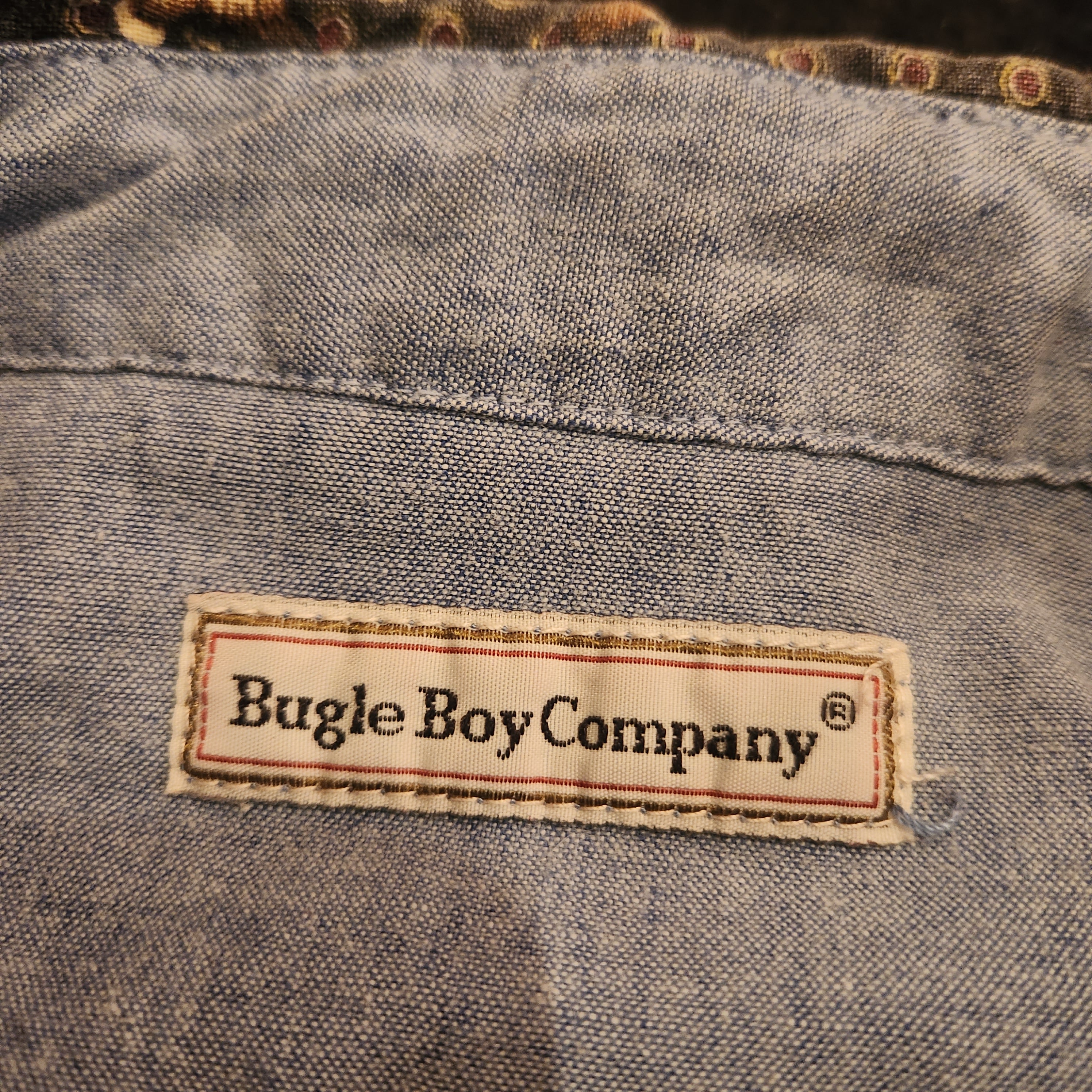 Bugle Boy Company Button Down Duck Print Shirt  Vintage Vibes 607   