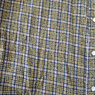 Men's Haband Pearl Snap Long Sleeve Fleece Flannel Yellow and Gray Size XLT  Vintage Vibes Boutique   