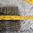 Men's Haband Pearl Snap Long Sleeve Fleece Flannel Yellow and Gray Size XLT  Vintage Vibes Boutique   