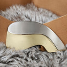 Pearl Accessories Vintage Elastic Belt with Silver and Gold Buckle  Vintage Vibes Boutique   
