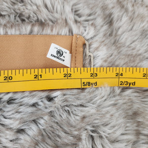 Pearl Accessories Vintage Elastic Belt with Silver and Gold Buckle