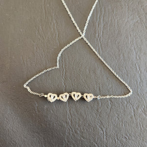 Shamrock Heart Necklace