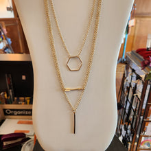  Gold Layered Arrow Necklace