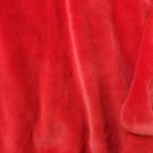 Mackenzie Vintage Velour Cowlneck Sweatshirt Red and Black Size Medium  Vintage Vibes Boutique   
