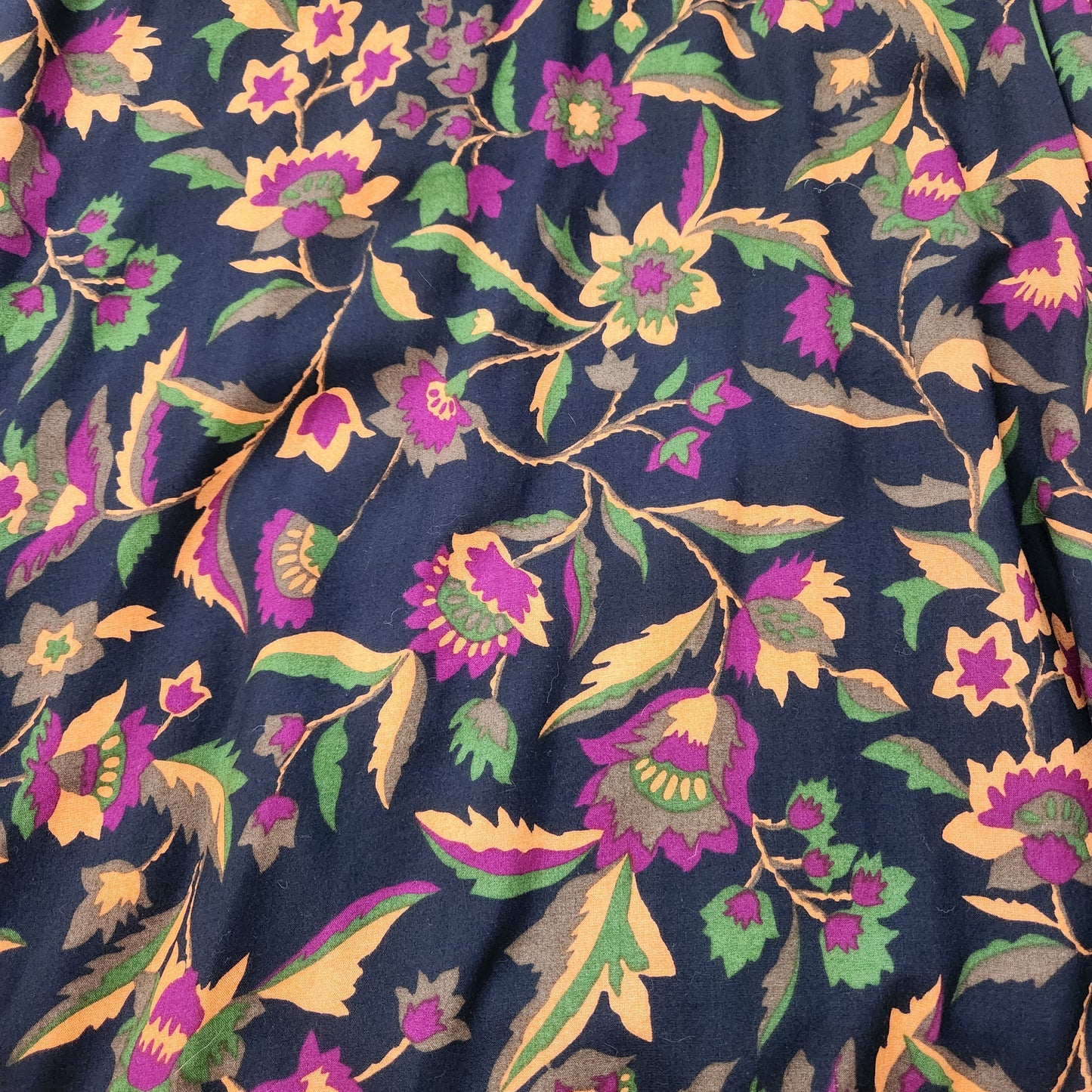 Dépèche Mode Vintage Long Sleeve Floral Shirt Dress Size 8  Vintage Vibes Boutique   