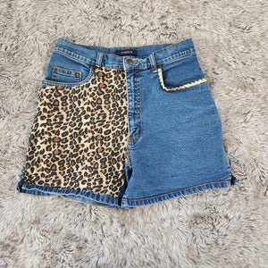Bill Blass Jeans Vintage 1990s Upcycled Mom Shorts High Waisted Size 6