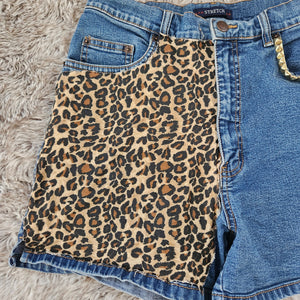 Bill Blass Jeans Vintage 1990s Upcycled Mom Shorts High Waisted Size 6