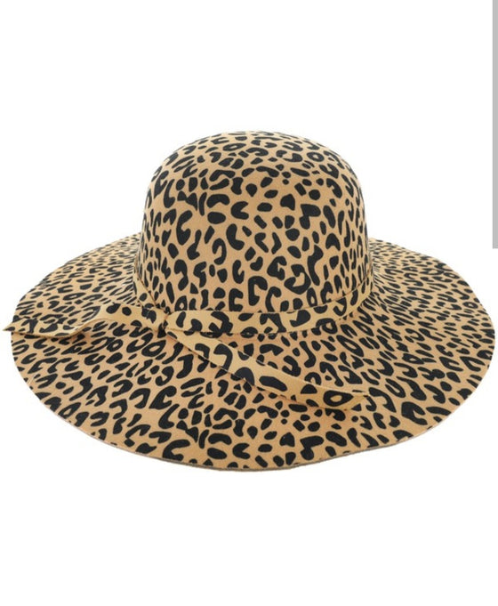 Leopard Floppy Hat